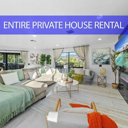 Villa Entire Private 3-Br, Mountain View, Hot Tub, 2500 Sqft, King Bed,Garage, Available Now